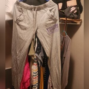 Pink clemson sweatpants